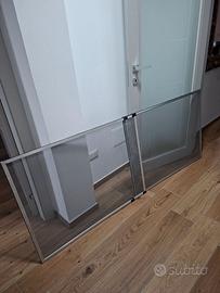 Zanzariera estensibile con telaio in alluminio