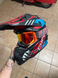 Casco cross enduro