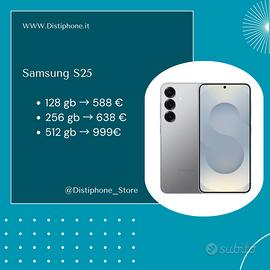 SAMSUNG S25 - nuovo