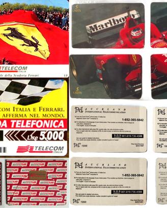 Ferrari Lotto Schede Telefoniche
