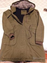 Parka verde size M donna in buonissimo stato