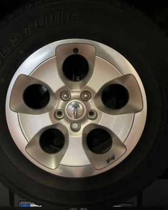 5 Cerchi da 18" per Wrangler JK