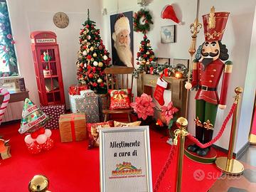 Cabina telefonica stile Londra Natale phone