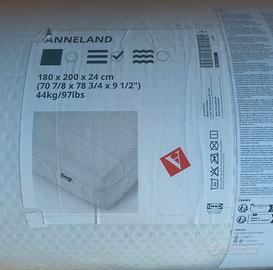 Materasso Ikea Anneland king, consegna  possibile
