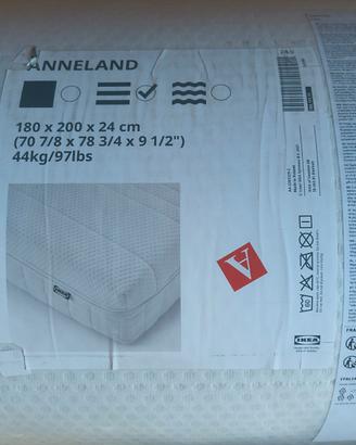 Materasso Ikea Anneland king, consegna  possibile