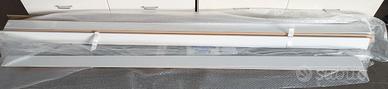 Battiscopa bianco 14x80x2400mm nuovi 7 pezzi+extra