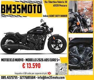 Indian Scout Bobber Sixty 2026 - PROMO