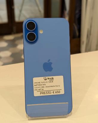 IPHONE 16 PLUS 128GB