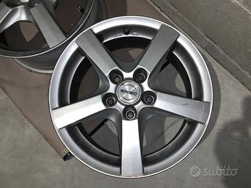 4 cerchi in lega x gomme 205/55R16 (x BMW serie3)