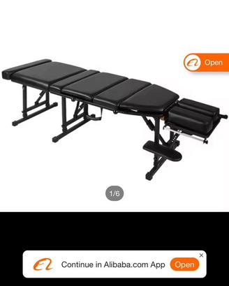 Lettino da massaggio sportivo