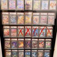Collezione Pokemon scarlatto e violetto PSA10