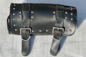 BORSA A BARILOTTO IN PELLE CON BORCHIE CUSTOM