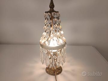 Abat jour singola vintage impero oro