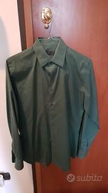 Camicia Prada verde ottanio uomo tg. 40