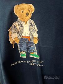 T-shirt bsmbinPolo Ralph Lauren blu 7 anni 