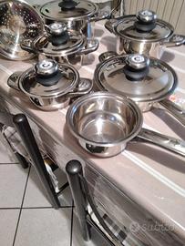 Batteria di pentole Acciaio Inox Krüger & Hofmann