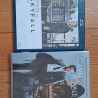 Blue Ray 007 Skyfall e DVD Casinò Royale