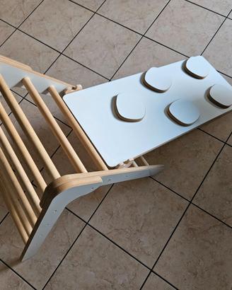 Palestra montessori: scaletta più pedana/scivolo