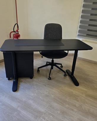 Postazione Ufficio Completa Regolabile in Altezza