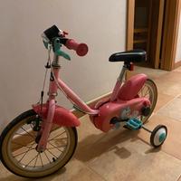 bicicletta bambina con rotelle