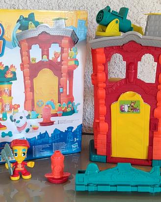 Play doh stazione dei pompieri 