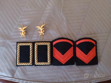 Travette gala esercito+ Spille+ Gradi