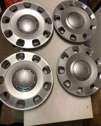 COPRI-CERCHI ORIG-FIAT NEW 500-3P DIAMET-15+GONFIA
