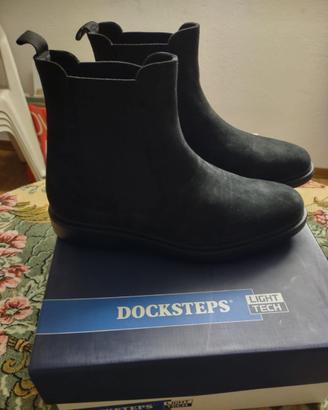Scarpe stivaletti Docksteps chelsea in pelle nuovi