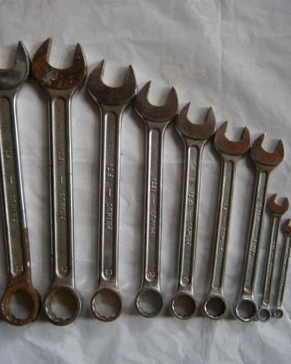 Set di 9 chiavi combinate Primus, FRA.TUR.