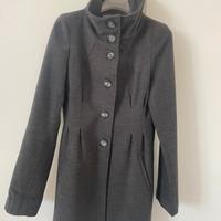 Cappotto grigio scuro Talco taglia 40