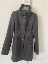 Cappotto grigio scuro Talco taglia 40