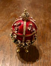 Portagioie in stile vintage Uovo di Faberge’