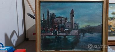 Gruppo di 6 quadri completi di cornici