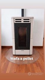 stufa a pellet Nordica Extraflame Anastasia plus