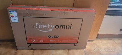 Tv omni fire 4k QLED hdr  55" pollici 