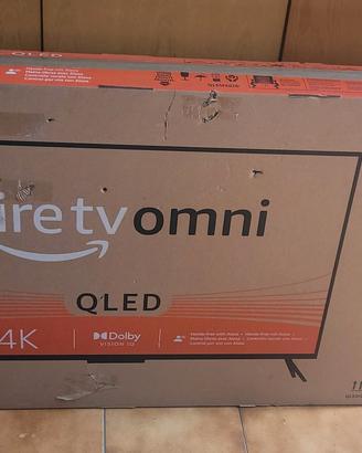 Tv omni fire 4k QLED hdr  55" pollici 