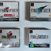 SET Final Fantasy 6 7 8 9 Completi PlayStation 1