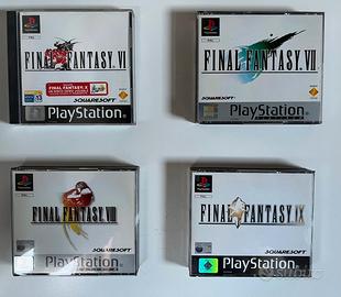 SET Final Fantasy 6 7 8 9 Completi PlayStation 1