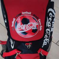 Zaino/sacca Coca Cola Football scuola/tempo libero