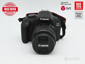 Canon EOS 2000D + Canon EF-S 18-55 F3.5-5.6 IS II
