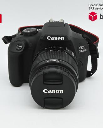 Canon EOS 2000D + Canon EF-S 18-55 F3.5-5.6 IS II