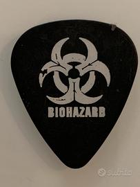 Plettro Biohazard Vintage Anni '90