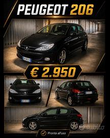 🚗 PEUGEOT 206 1.4 GPL ENFANT TERRIBLE – 5 PORTE –