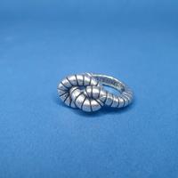 ANELLO "PIETRO FERRANTE" CORDA COLOR ARGENTO