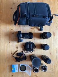 Sony A 7 II + Corredo Fotografico Full frame compl