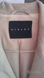 Giacca in pelle scamosciata