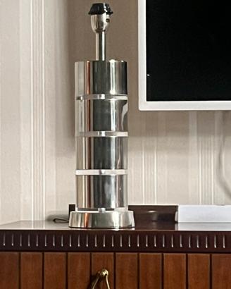 Lampada da tavolo design metallo plexiglass