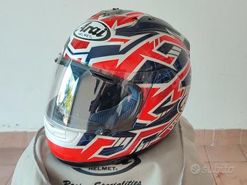 casco moto arai corsair haga