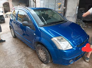 Citroen C2-2004-GPL2017-Mot-Rifatto-km 27.000mila