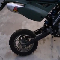 Pit bike 125 Polini targata omologa per strada